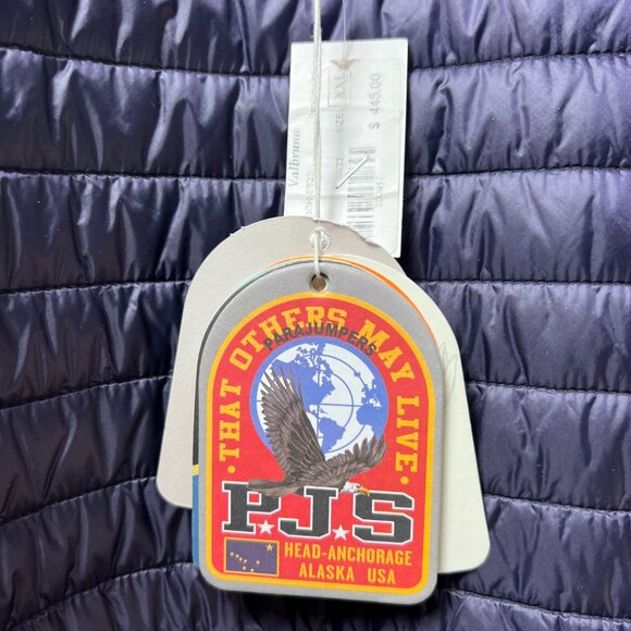PARAJUMPERS Nolan Hybrid Jacket Navy Blue Men's XXL NWT - Picture 7 of 9